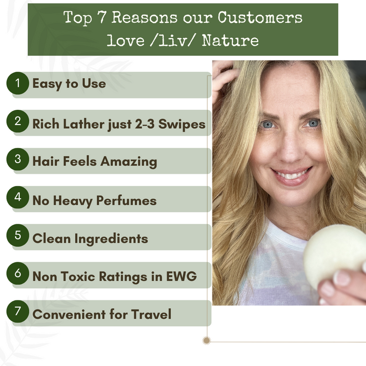 Top 7 Reasons our customers love liv nature products.