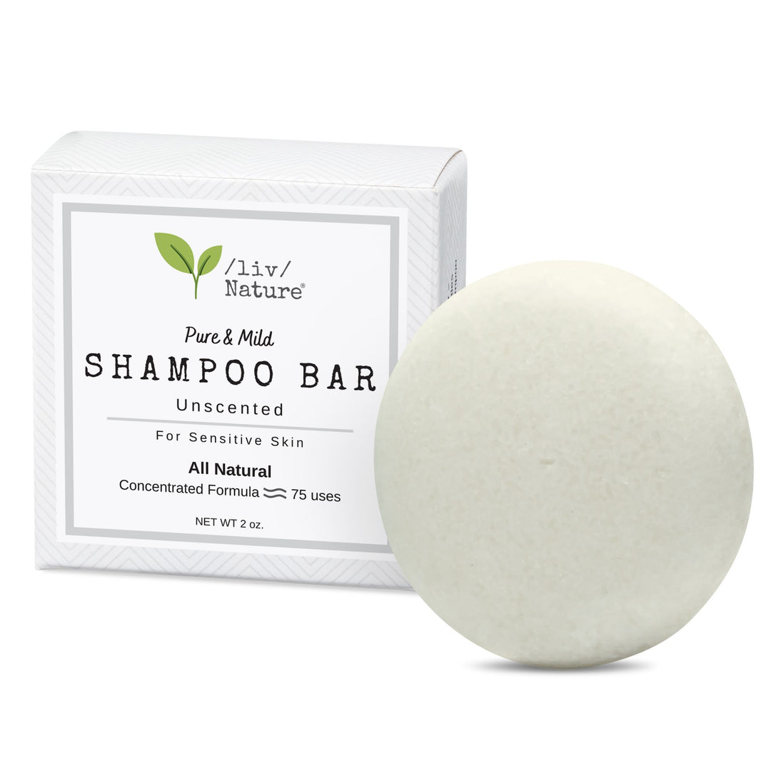 Unscented Fragrance Free Shampoo Bar for sensitvities